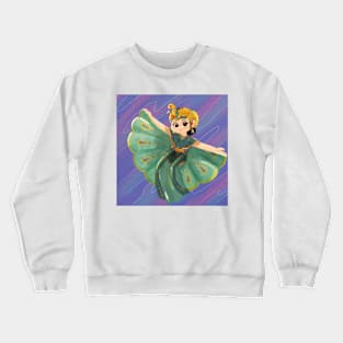 the Peacock dance by xoalsohanifa Crewneck Sweatshirt